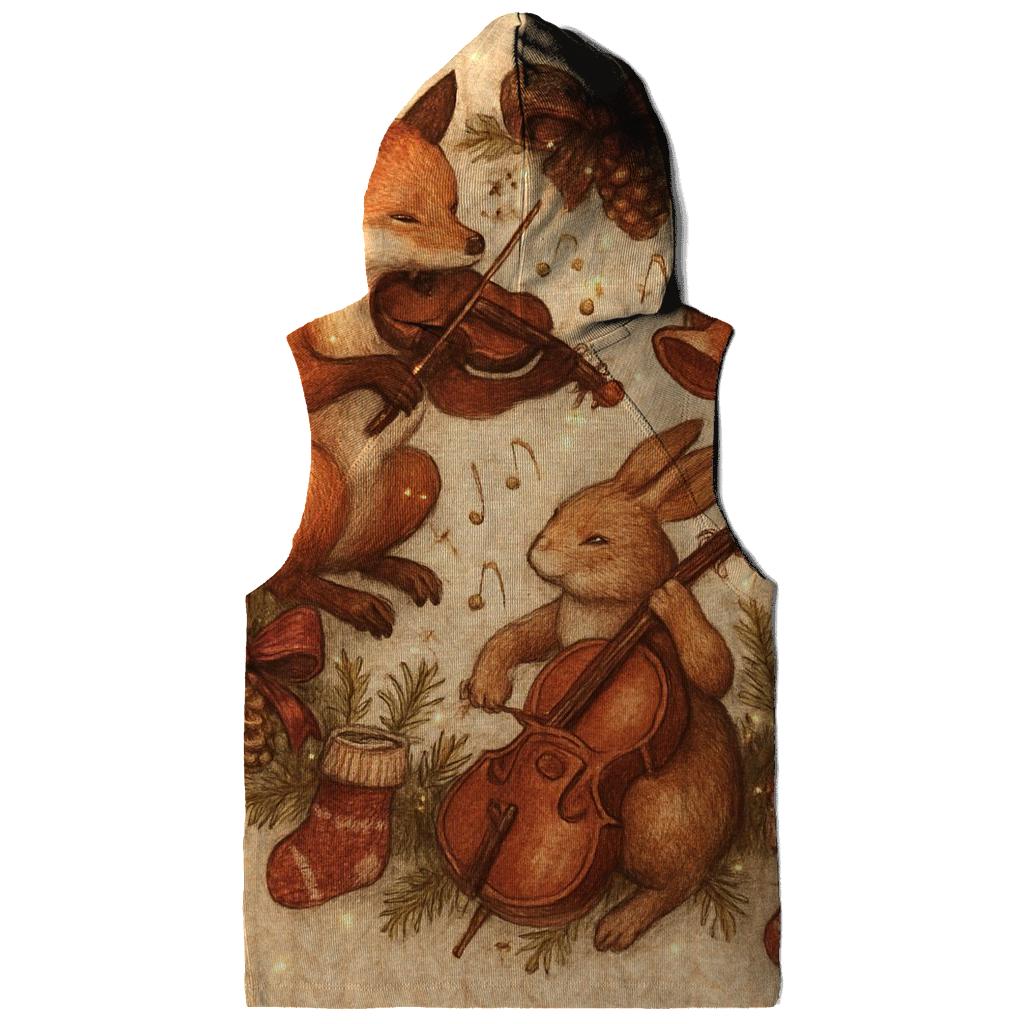 Wreath Of Woodland Choir lightweight hoodies