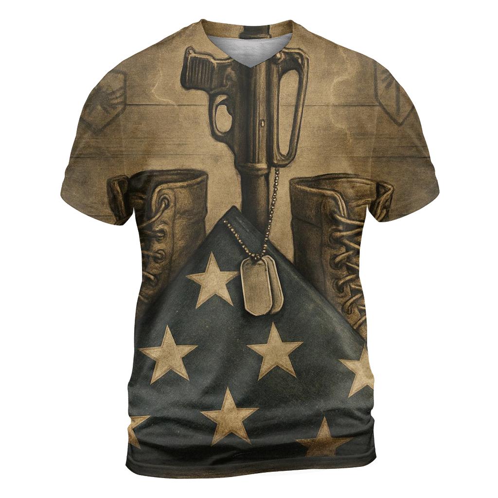 Folded Honor Still Life designer pattern shirts