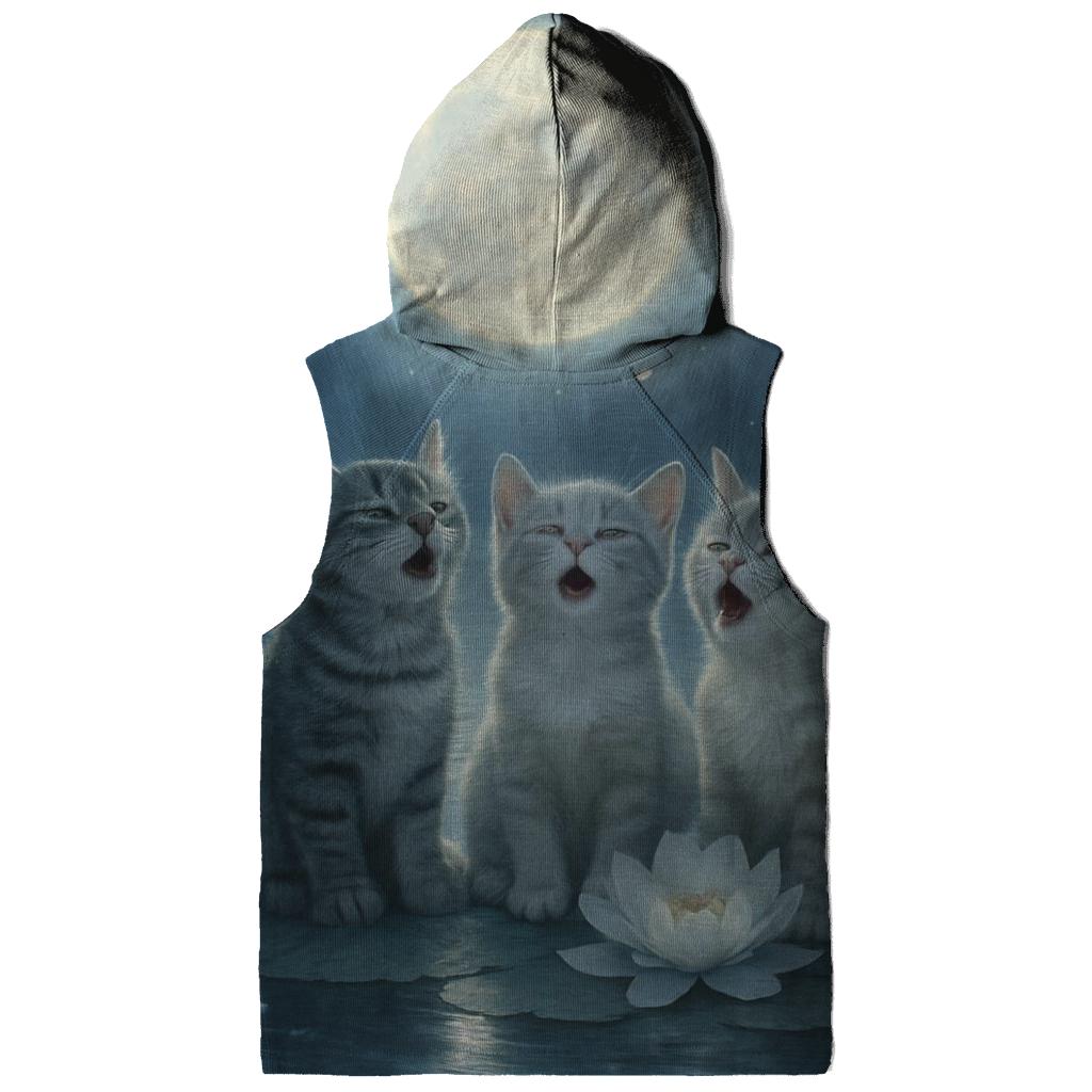 Moonlight Floral Kitty Chorus hoodie styles