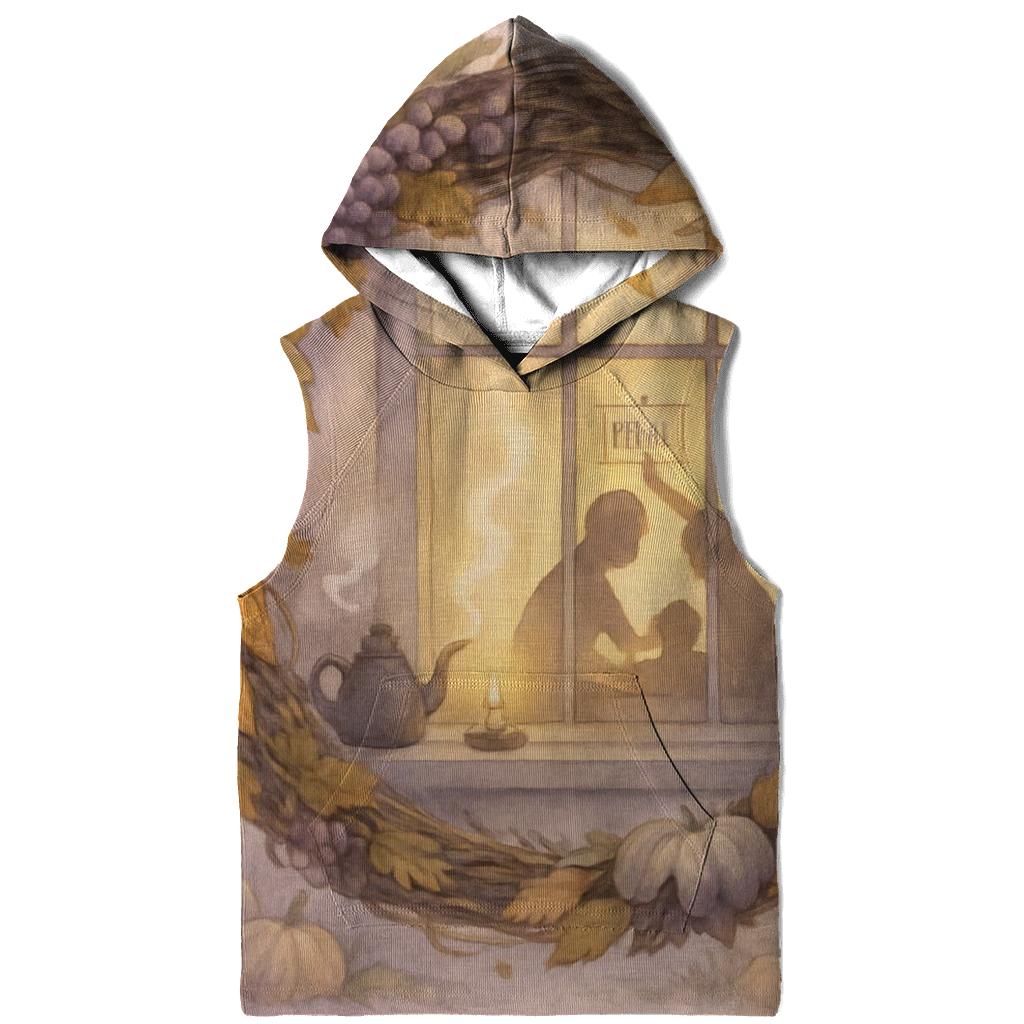 Gratitude Wreath Window hoodies fashion