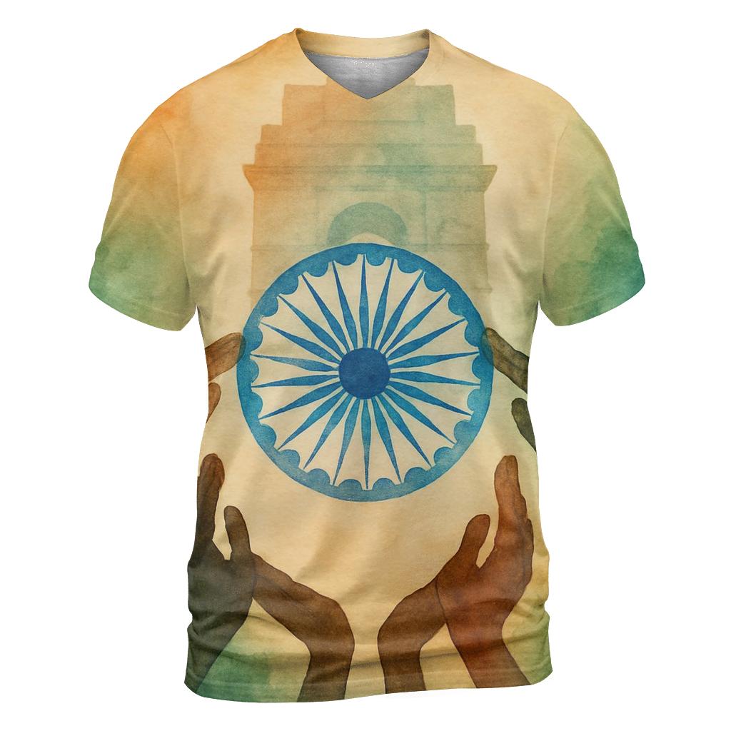 India designer pattern shirts