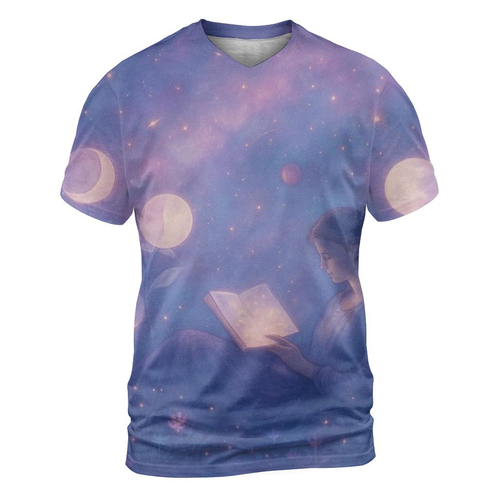 Quiet Moon Garden custom all-over print shirts