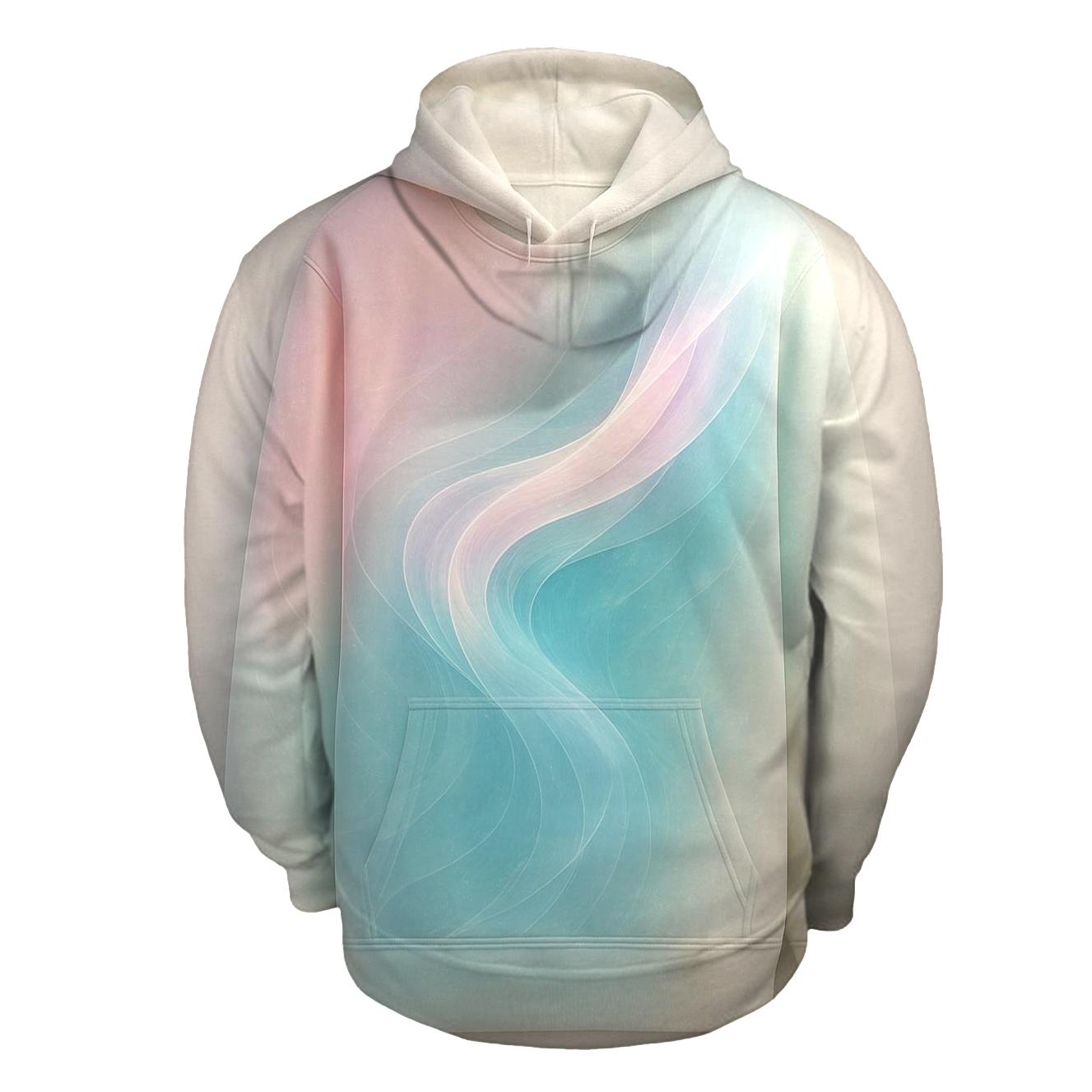 Aurora Ribbon Waves hoodie trends