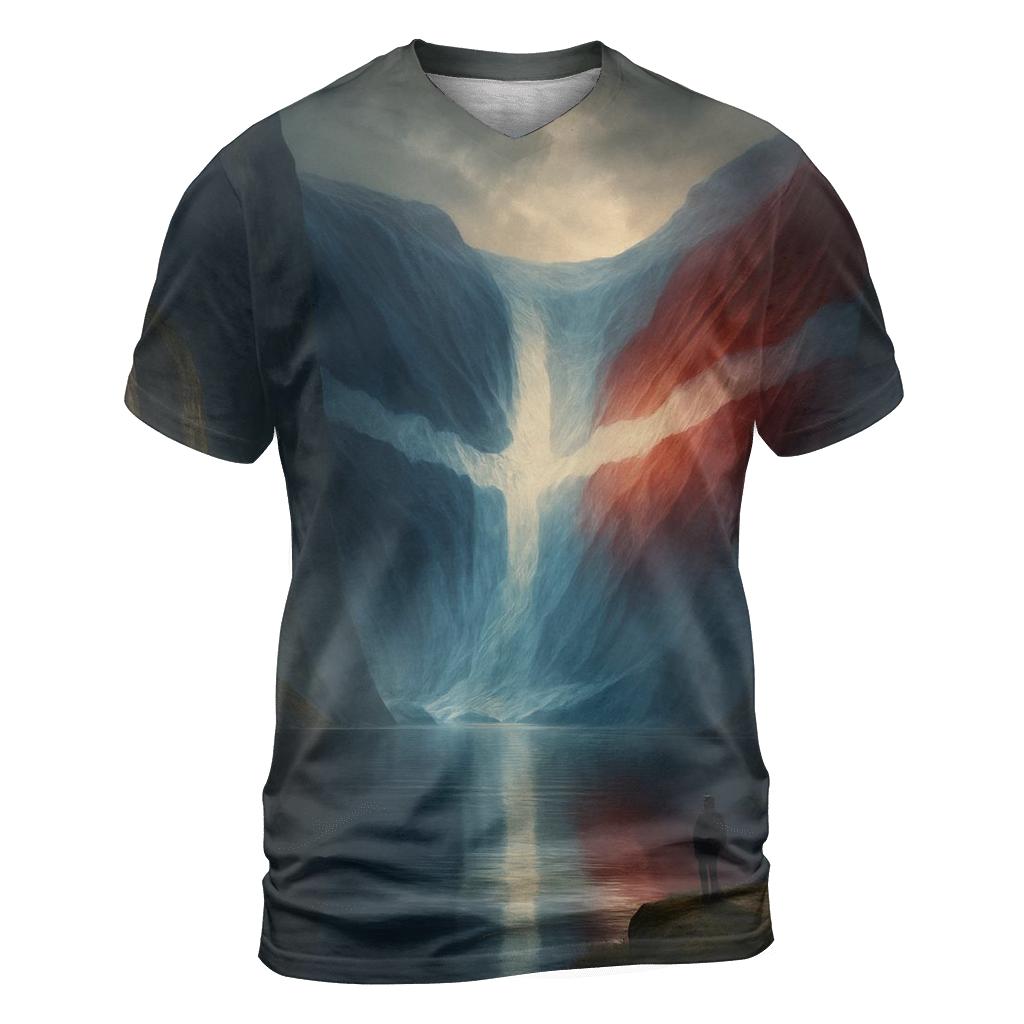 Norway creative print fashion shirts