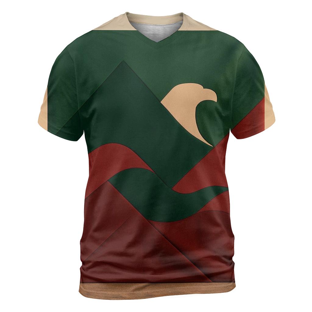 Mexico vibrant all-over design tees