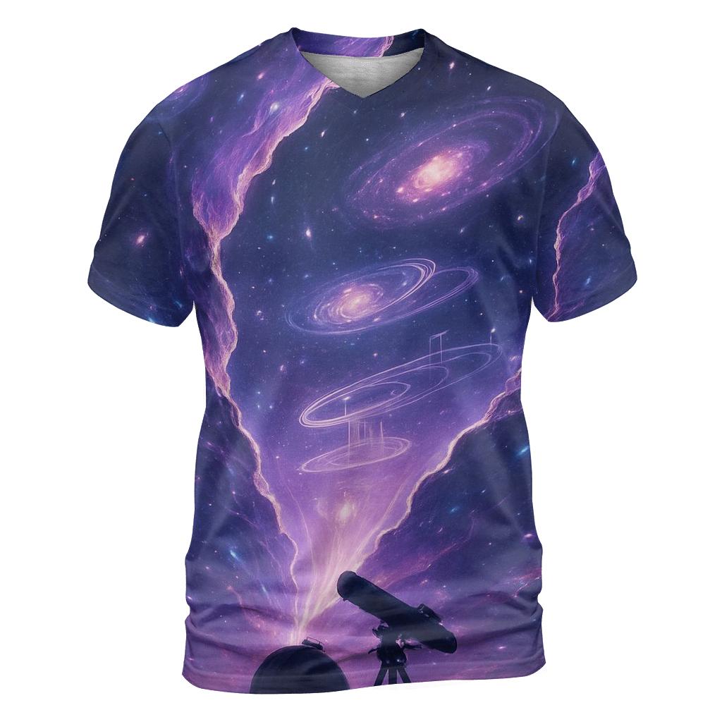 Time Rift Observatory custom all-over print shirts