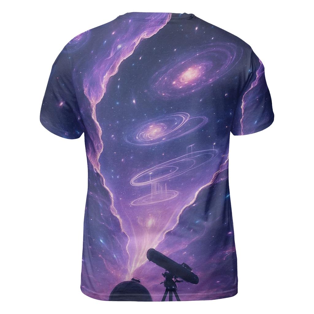 Time Rift Observatory custom all-over print shirts