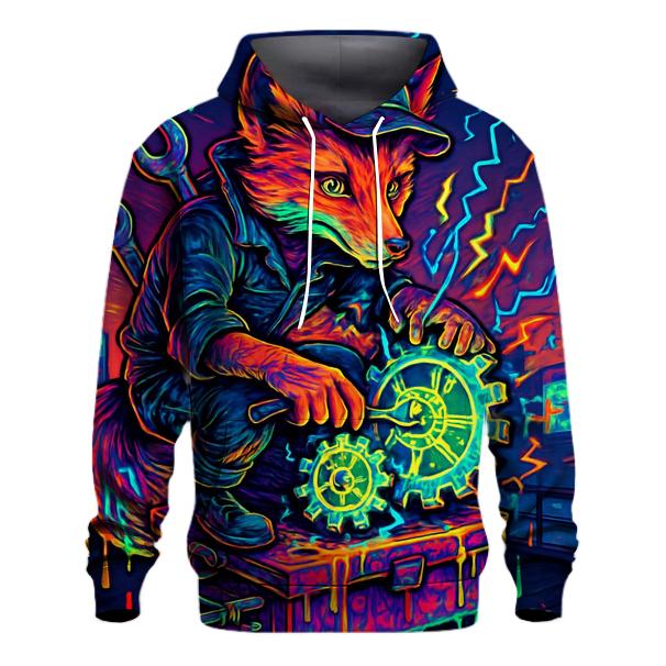 Neon Tinker Fox hoodies fashion