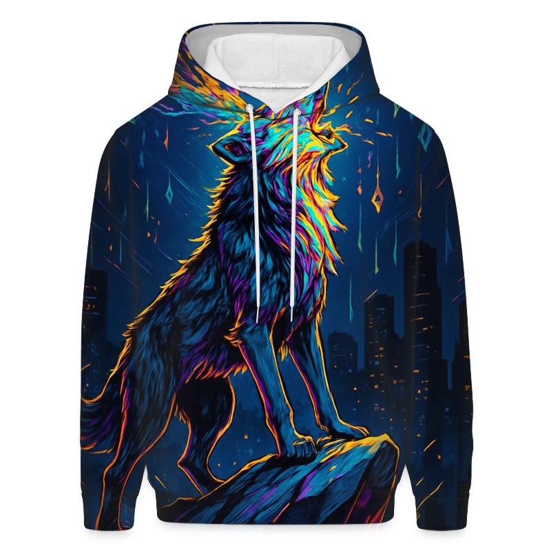Chromatic Howl graphic hoodies