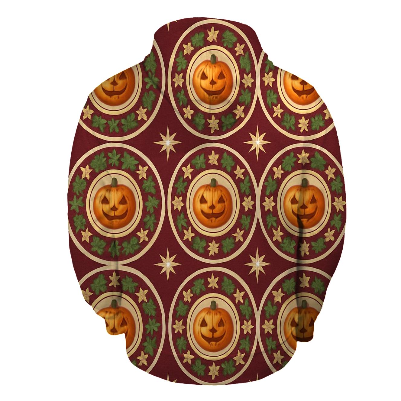 Ornament Pumpkin Radial Medallion premium hoodies