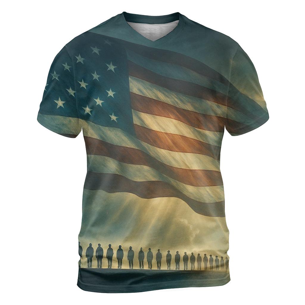 Flagship Horizon Silhouette unique graphic print tees