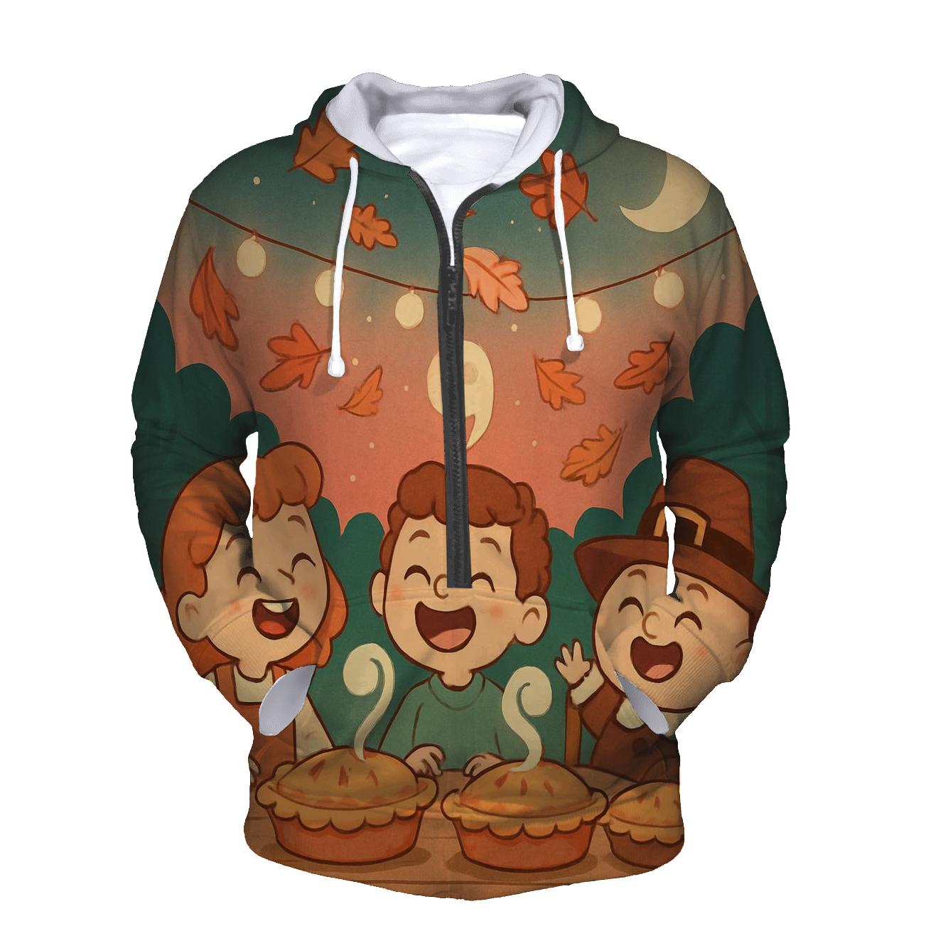 Pie Steam Moonlight custom hoodies