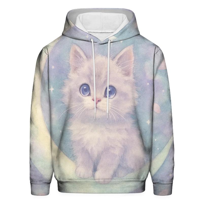Stargazer Kitten Halo lightweight hoodies
