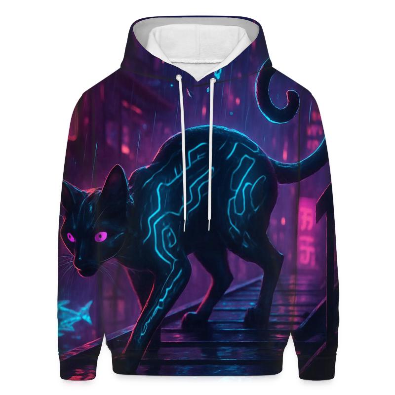 Neon Alley Nightwalker designer hoodies
