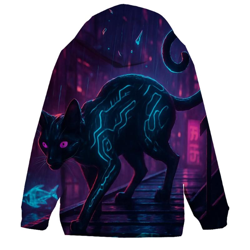 Neon Alley Nightwalker designer hoodies