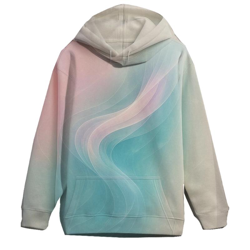 Aurora Ribbon Waves hoodie designs