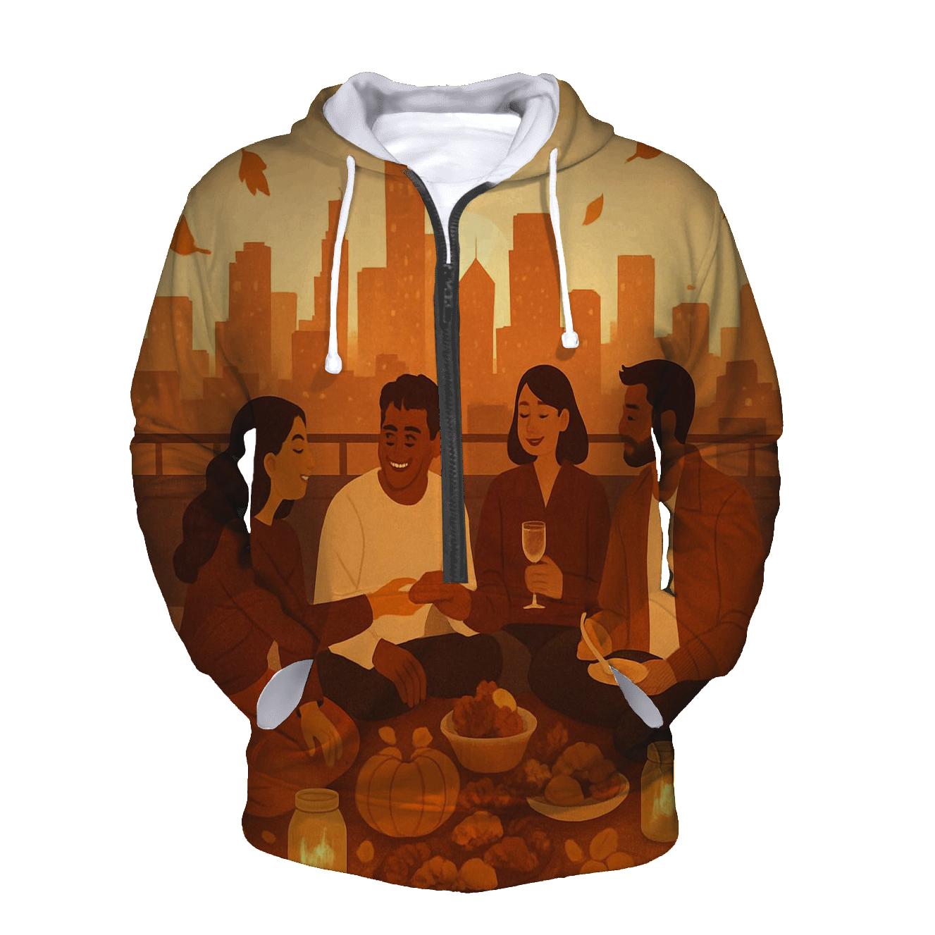 Golden Harvest Skyline lightweight hoodies