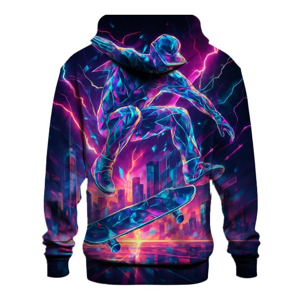 Crystal Skateboarder Mirage custom hoodies