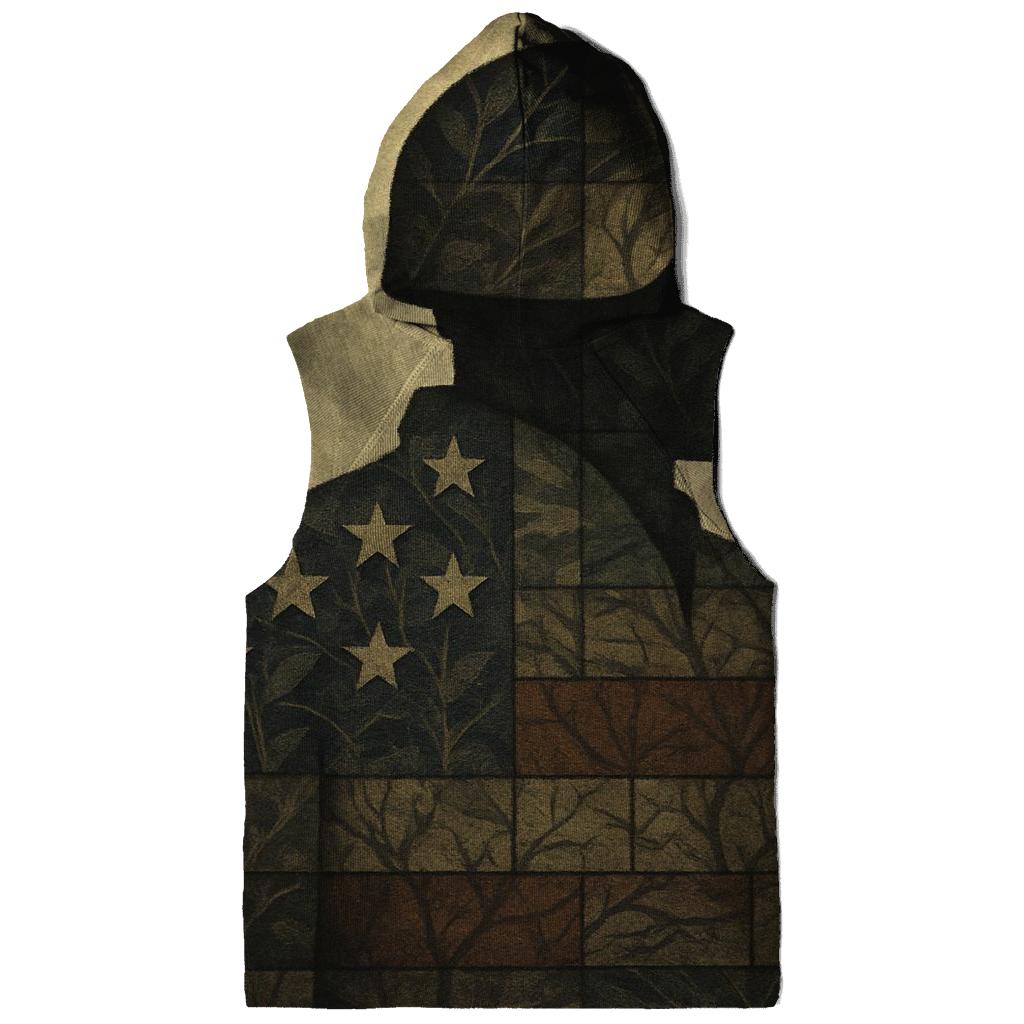 Camouflage Flag Fusion heavyweight hoodies