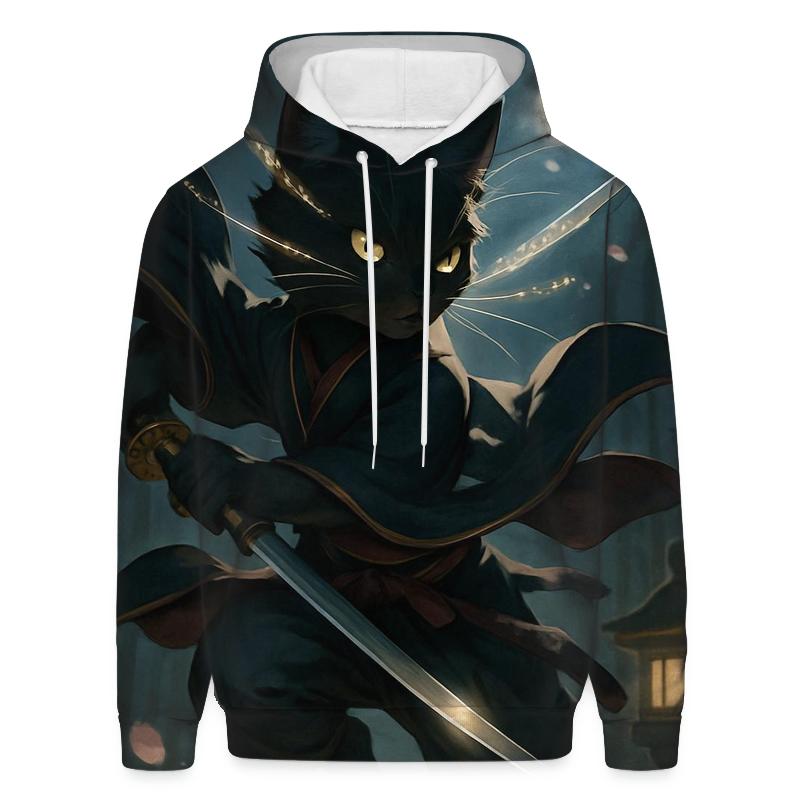Samurai Night Sentinel custom hoodies