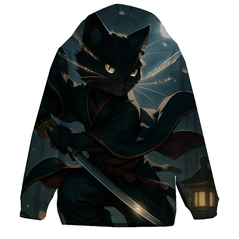 Samurai Night Sentinel custom hoodies