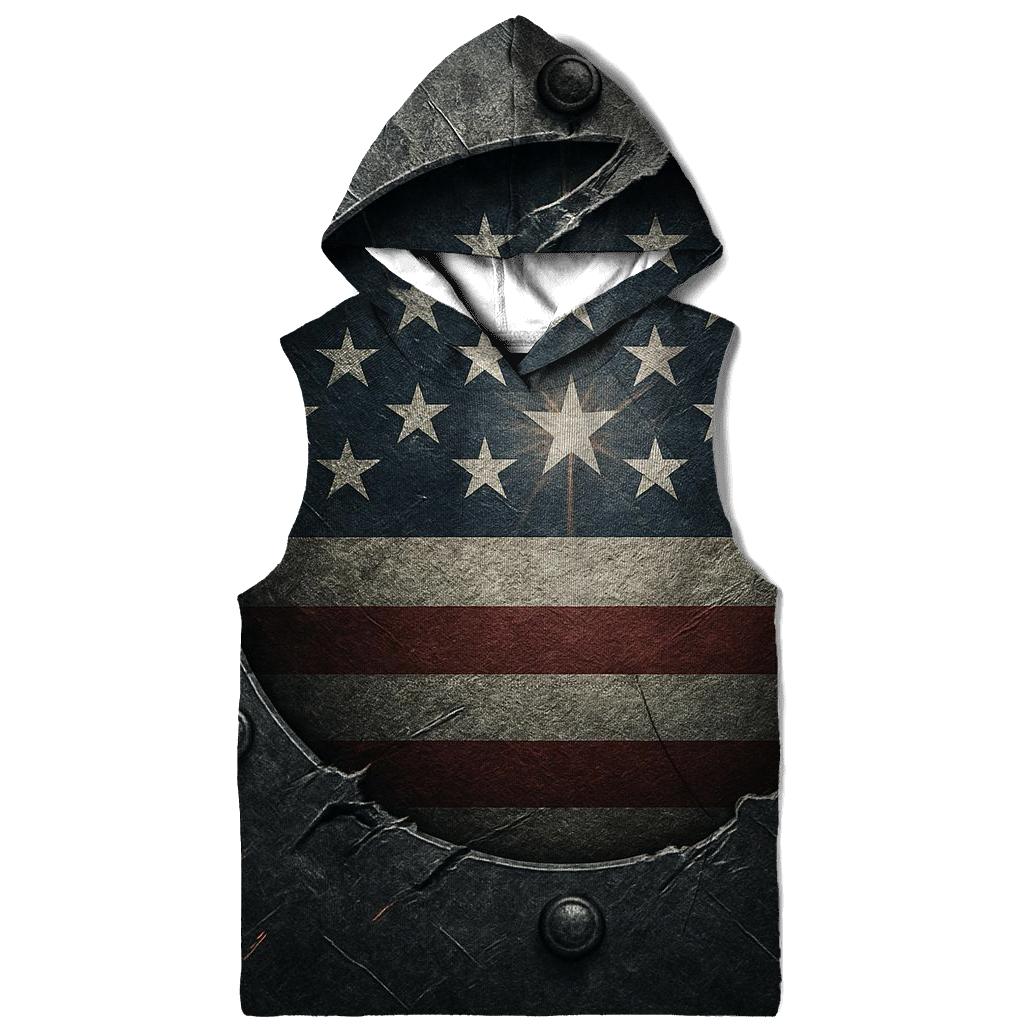 Steel And Stars Emblem premium hoodies