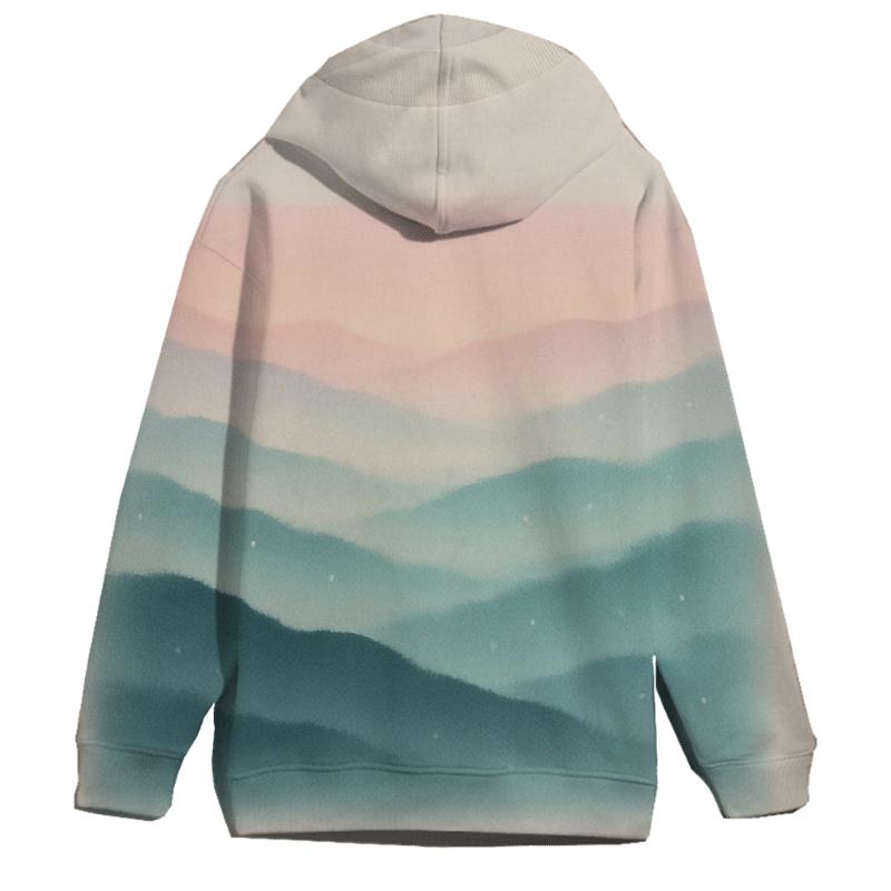 Pastel Vapor Valley designer hoodies