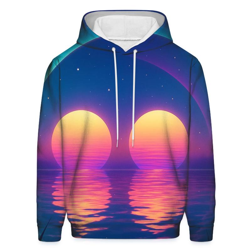 Twin Suns Reflection lightweight hoodies