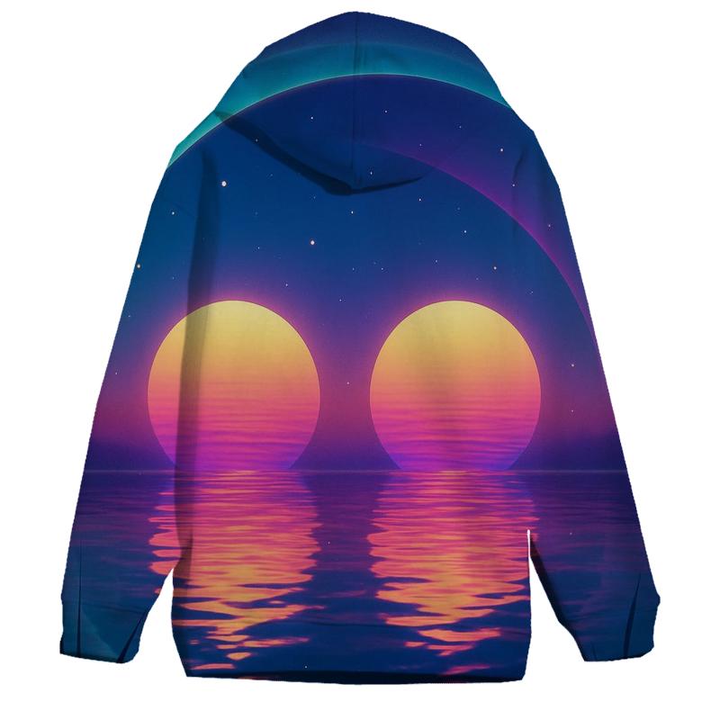 Twin Suns Reflection lightweight hoodies