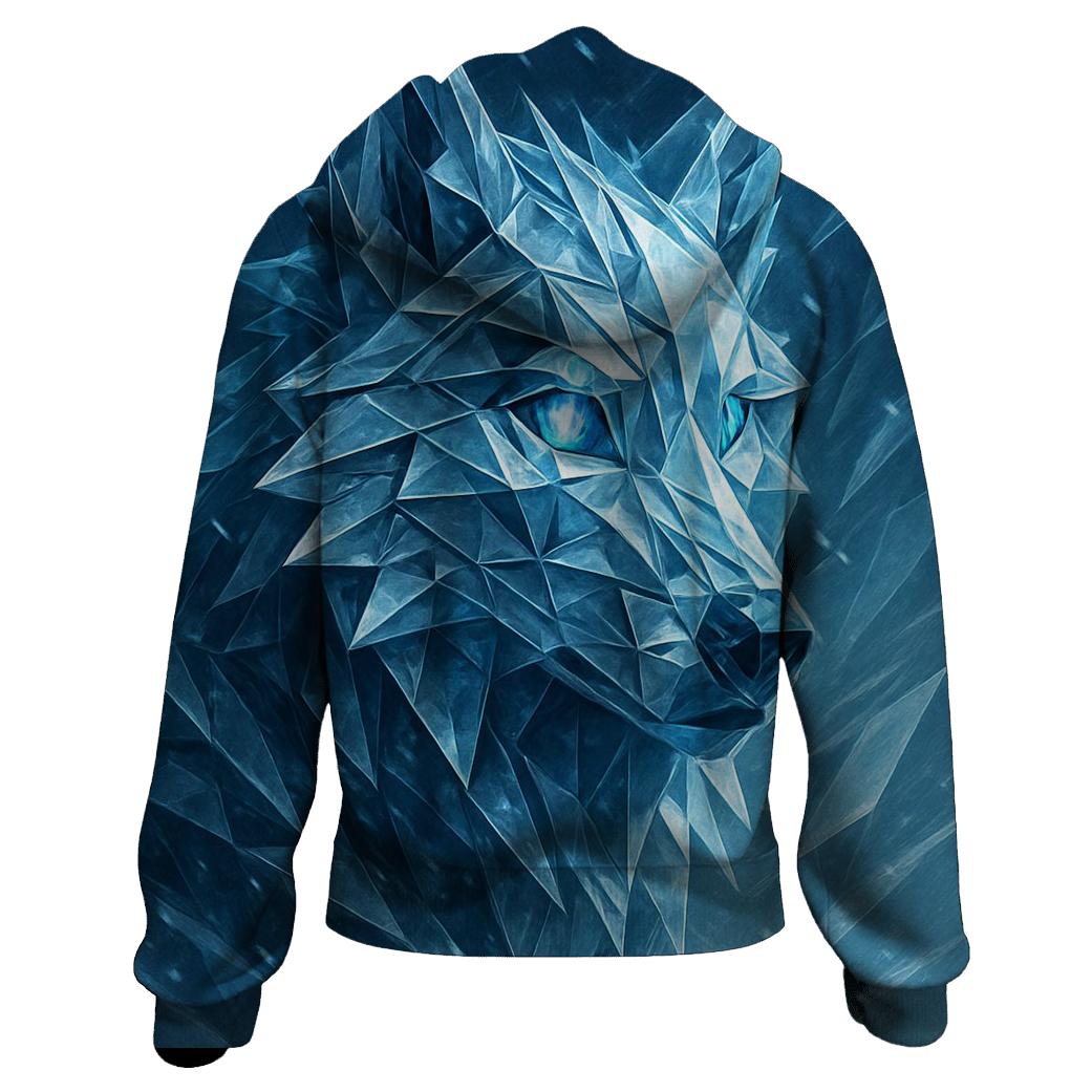 Fractured Ice Alpha embroidered hoodies