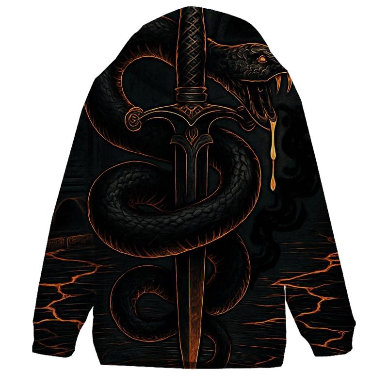 Serpent And Dagger Of The Abyss pullover hoodies