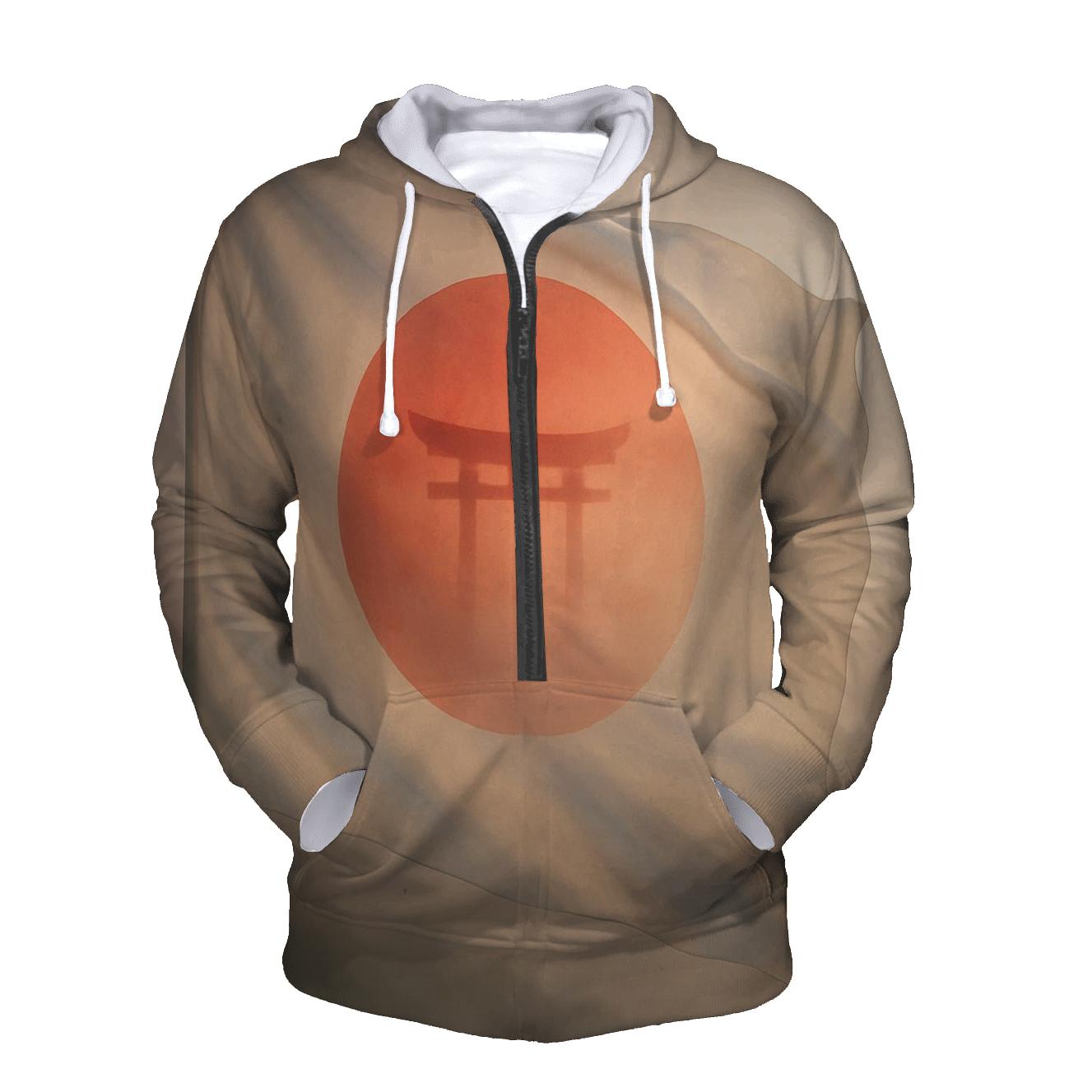 Japan zip-up hoodies