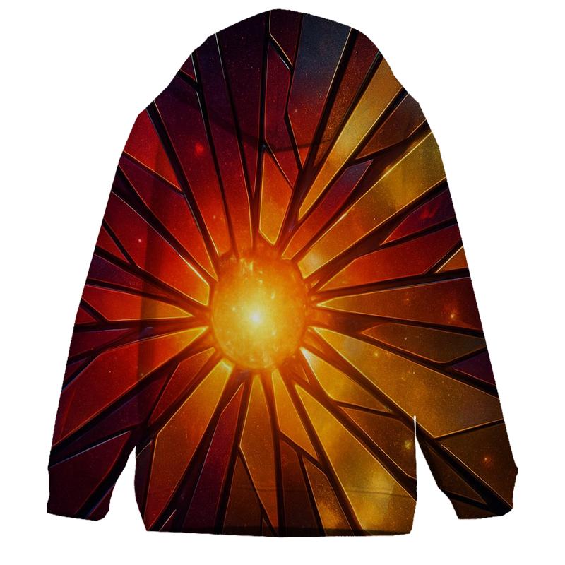Solar Flare Mosaic graphic hoodies