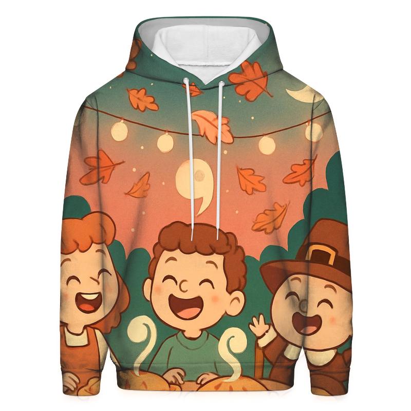 Pie Steam Moonlight embroidered hoodies