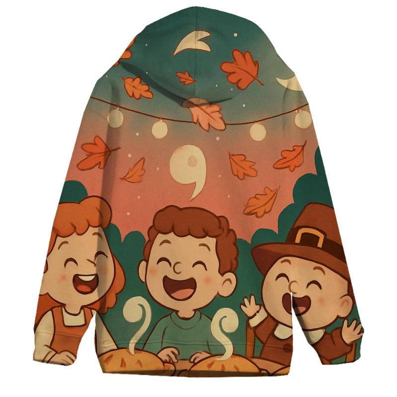 Pie Steam Moonlight embroidered hoodies