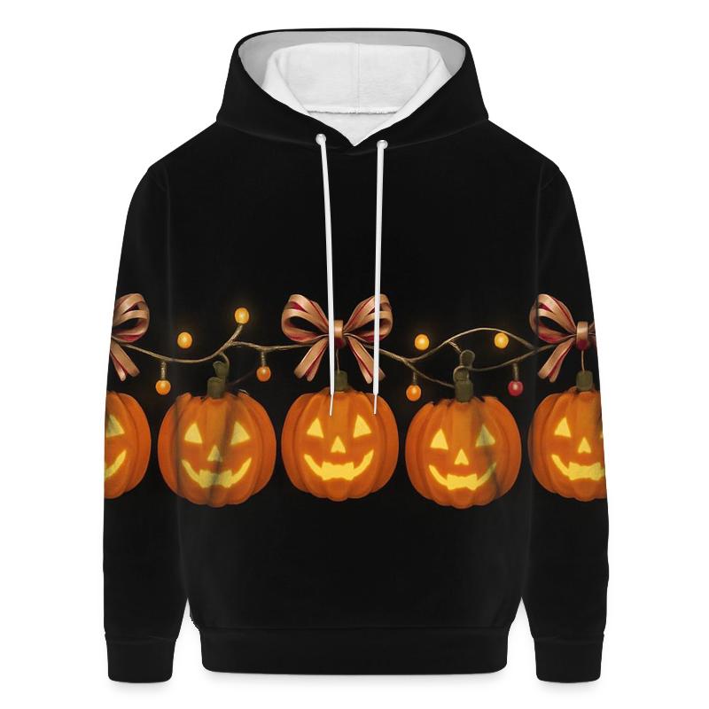 Garland Pumpkin Border Repeat hoodie designs
