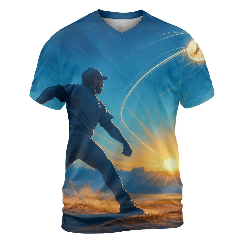 Golden Pitch Horizon personalized full print shirts