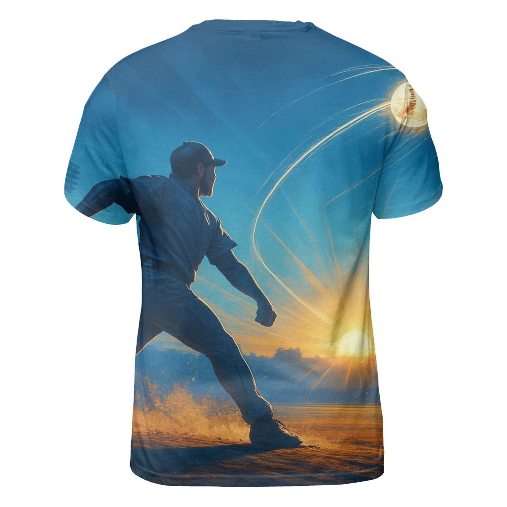 Golden Pitch Horizon personalized full print shirts