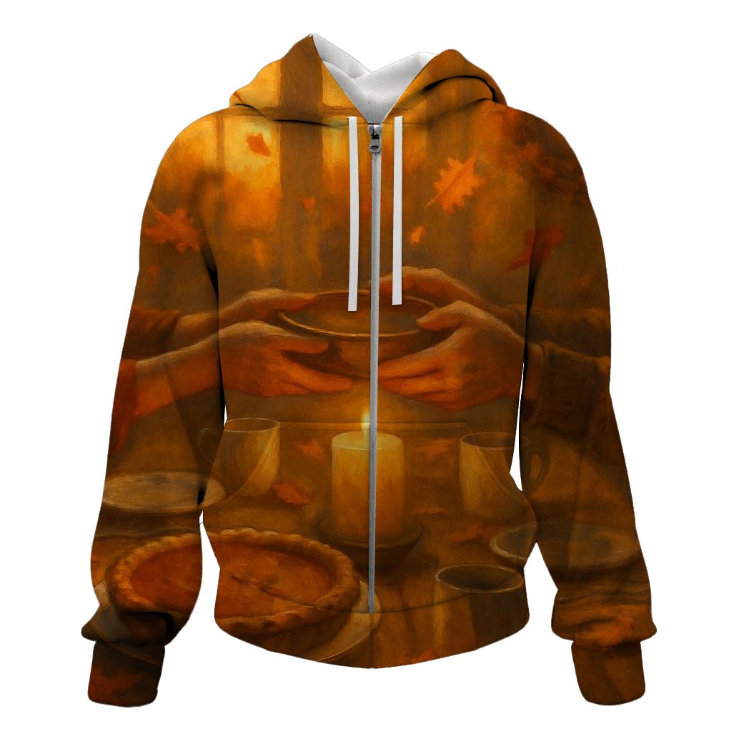 Harvest Candle Table custom hoodies