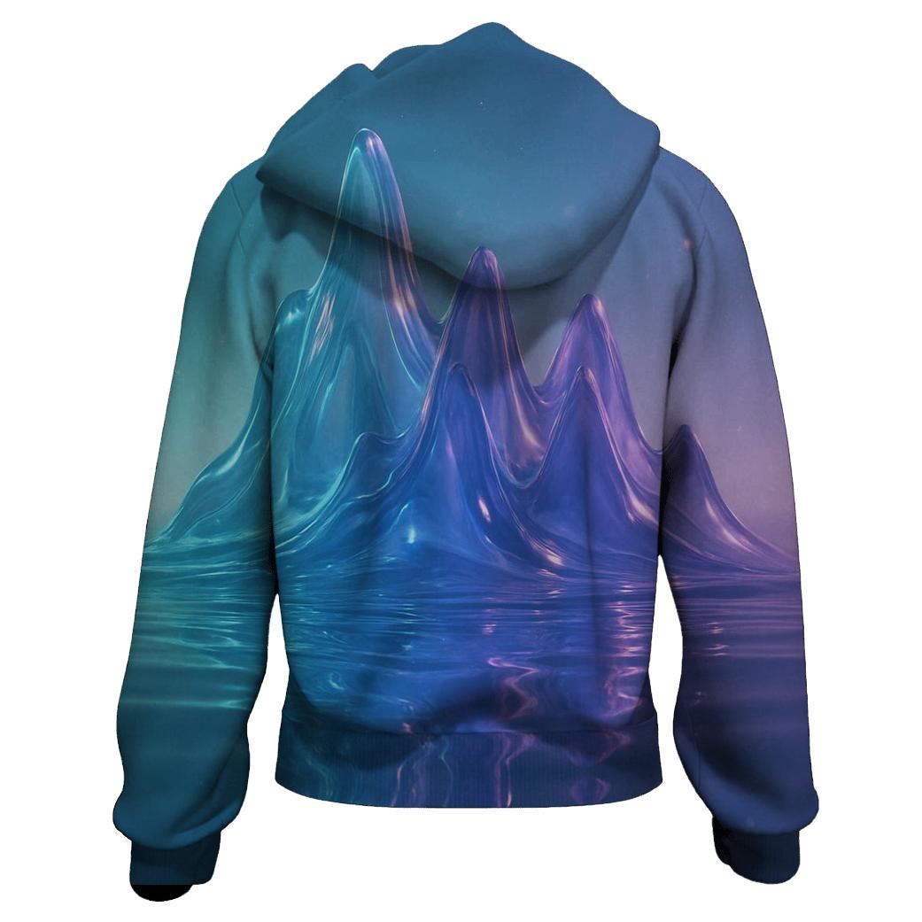 Glass Ocean Peaks premium hoodies