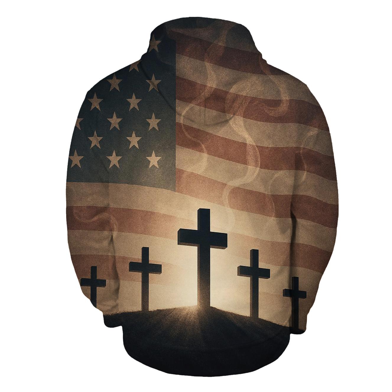 Memorial Beacon Cross hoodie designs