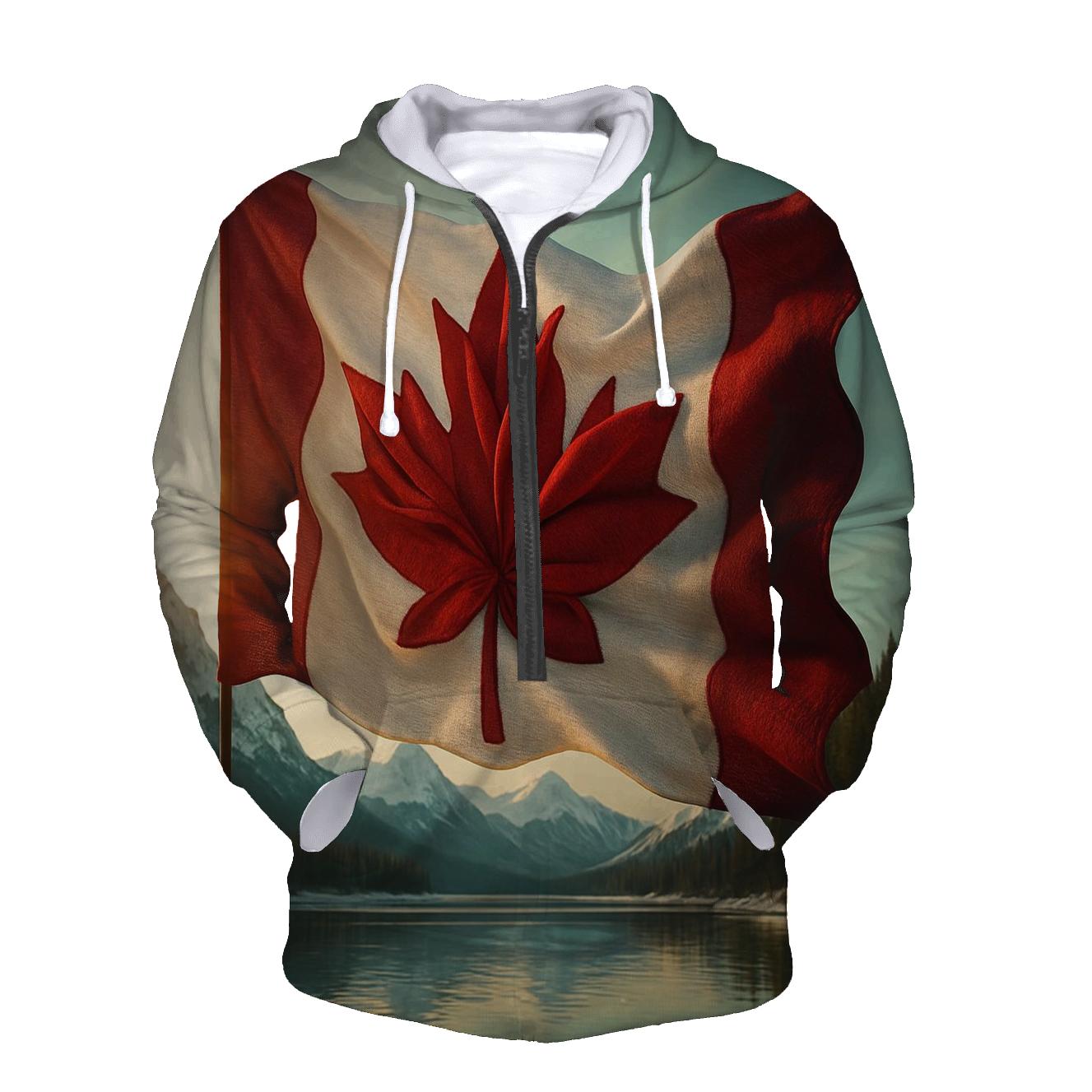 Canada embroidered hoodies