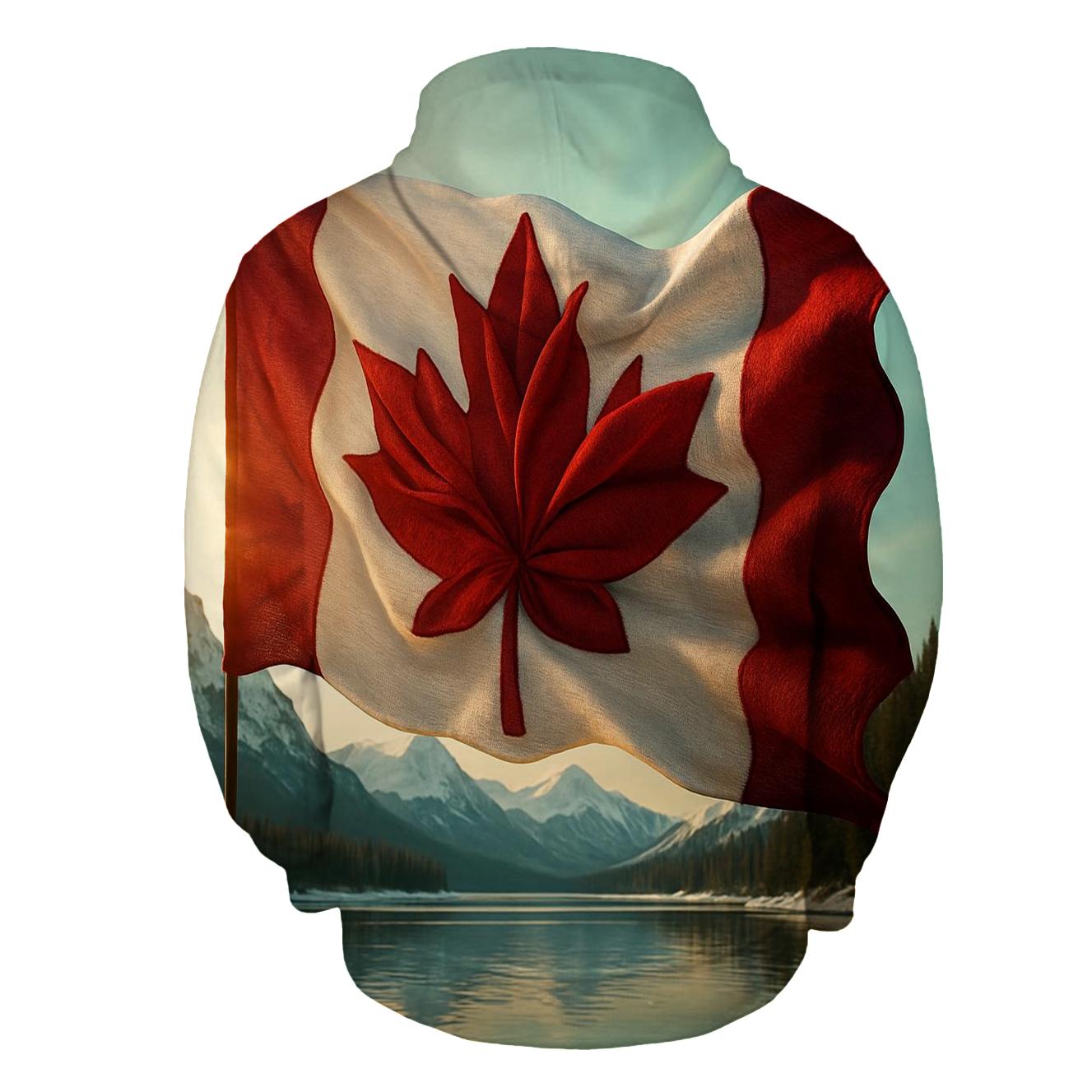 Canada embroidered hoodies
