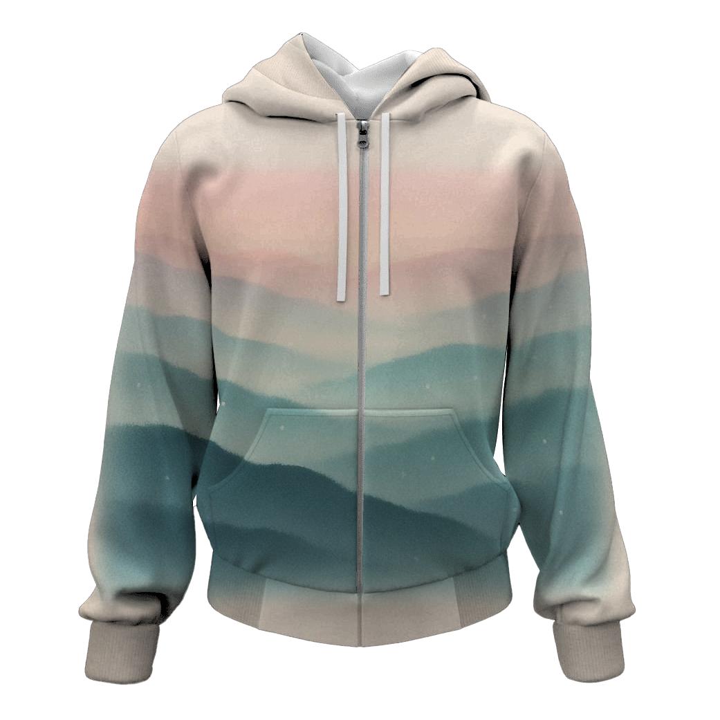 Pastel Vapor Valley hoodies fashion