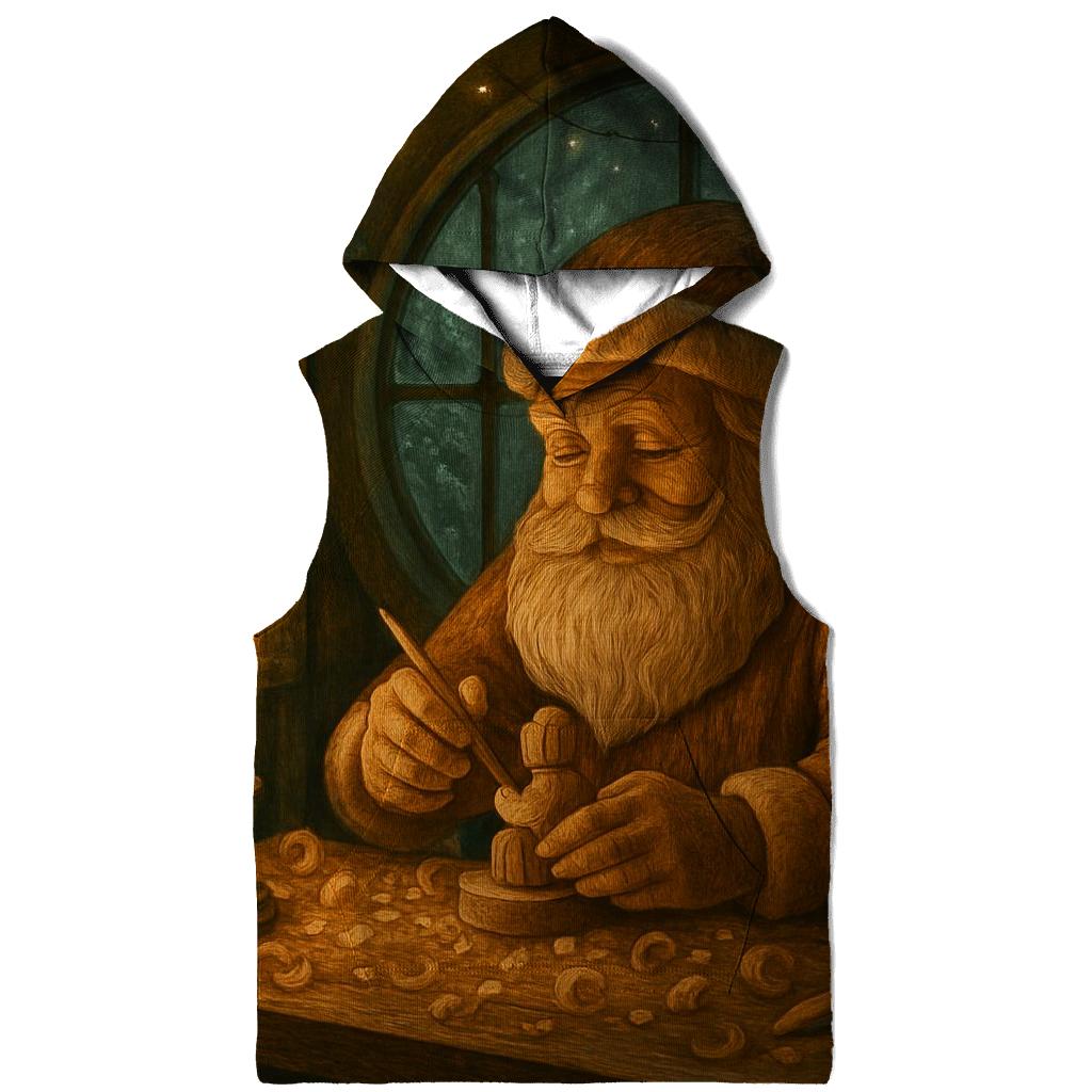 Woodland Toymaker Santa heavyweight hoodies