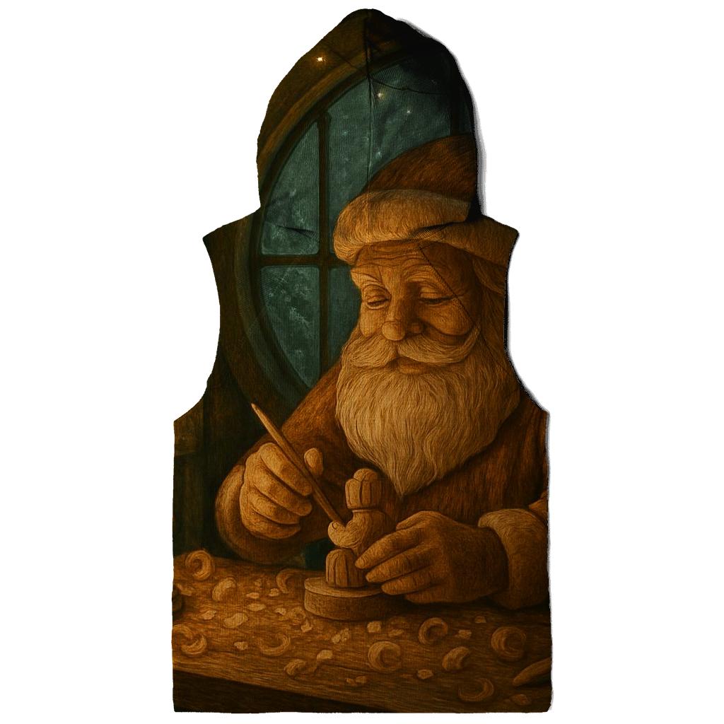 Woodland Toymaker Santa heavyweight hoodies