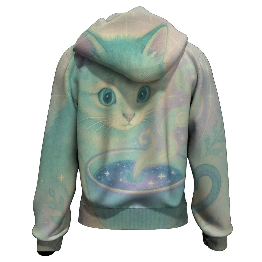 Tea Leaf Oracle Cat pullover hoodies