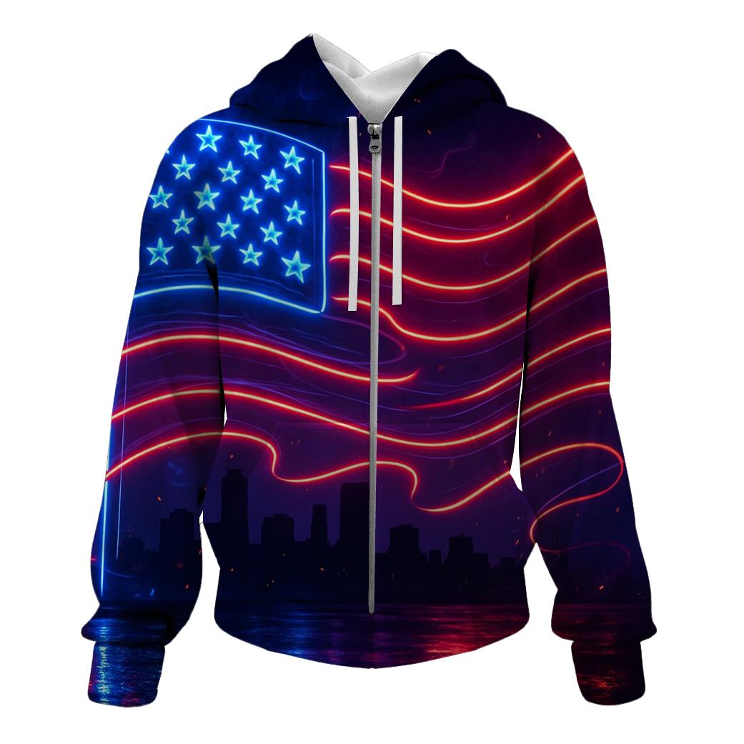 Neon Anthem heavyweight hoodies