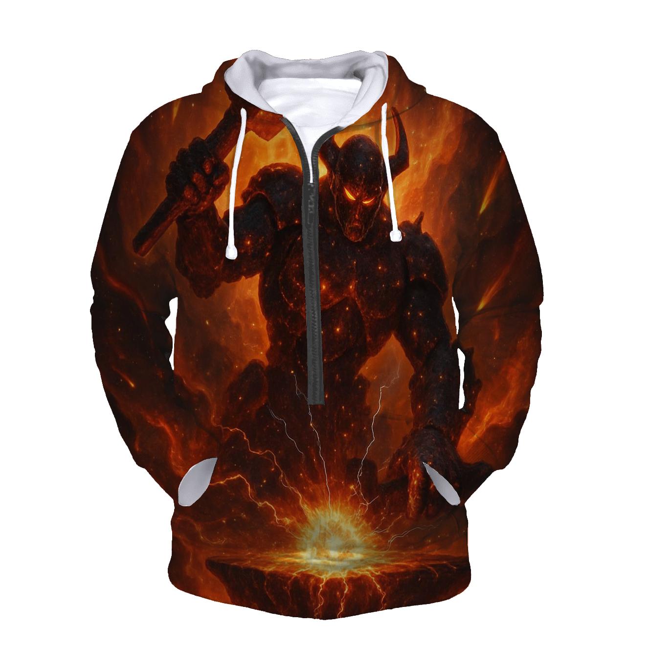 Solar Forge Titan designer hoodies