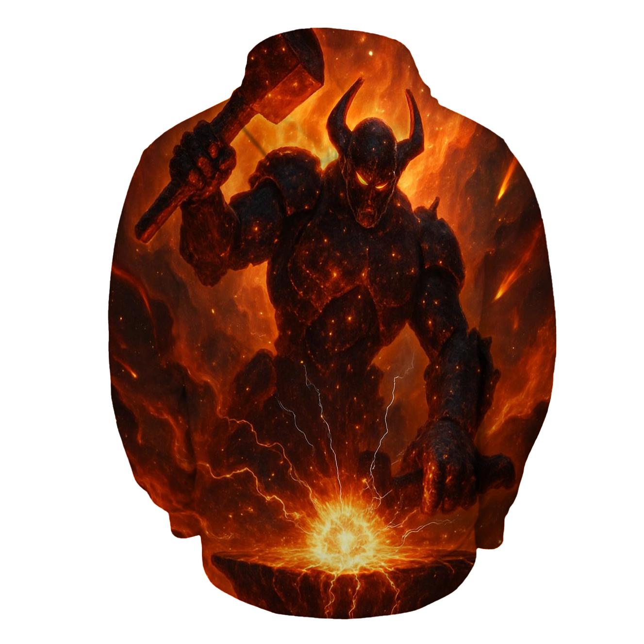 Solar Forge Titan designer hoodies